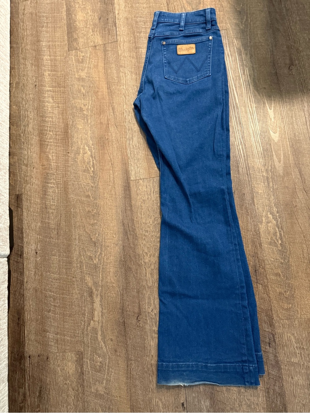 Wrangler Women's Dark Blue Flare Jeans
